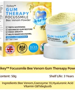 𝐎𝐲𝐢𝐤𝐞𝐲™ Focussmile Bee Venom Treatment Oral Powder