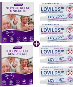 LOVILDS™ Silicone Reline Denture Set