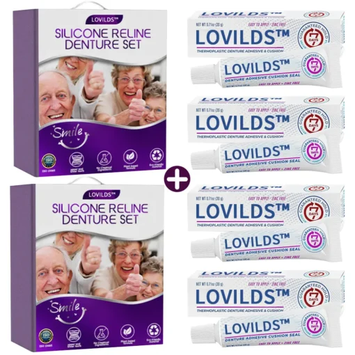 LOVILDS™ Silicone Reline Denture Set