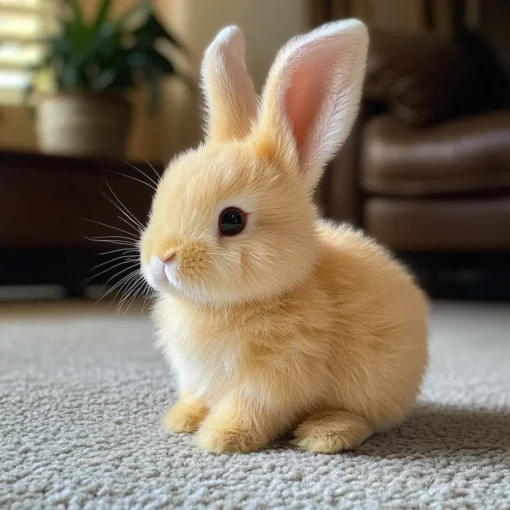 Lifelike Bunny Toy