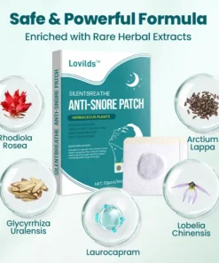 Lovilds™ SilentBreathe Anti-Snore Patch