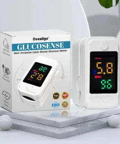 【OFFICIAL STORE】Oveallgo™ EX GlucoSense Non-Invasive Laser Blood Glucose Meter【99.9curacy👍Latest R&D in Medical Technology】