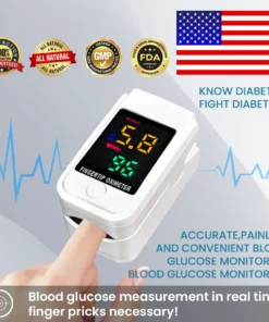 【OFFICIAL STORE】👨‍⚕️Seurico™ GlucoSense Non-Invasive Laser Blood Glucose Meter【99.9curacy👍Latest R&D in Medical Technology🗽🗽🗽】