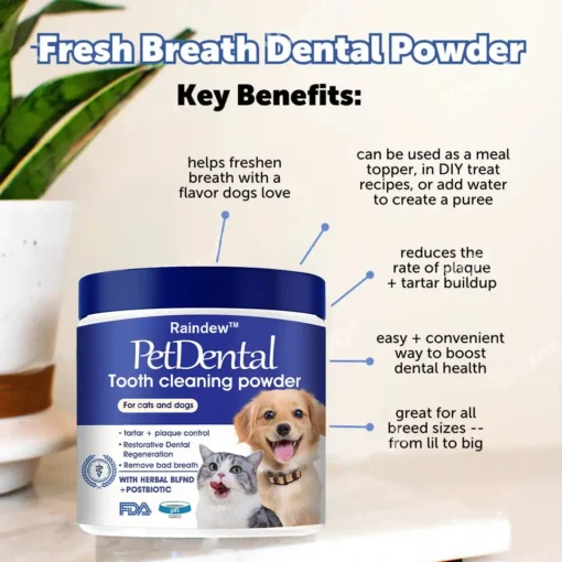 Raindew™ Pet Dental Powder